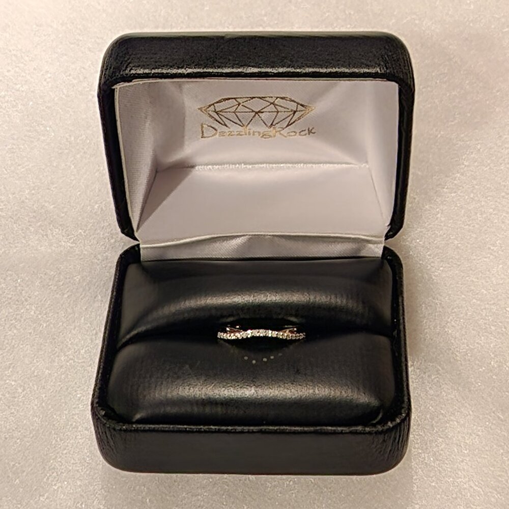 White Gold Diamond Wedding Band